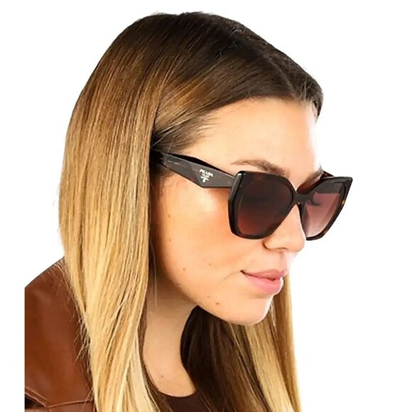 NEW PRADA SUNGLASSES PR19ZSF 2AU6S1, PR 19ZSF 2AU6S1 HAVANA WOMEN EYEWEAR SPR 19 main image 10